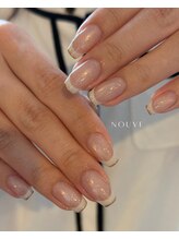 ヌーヴ(NOUVE)/French × magnet nail