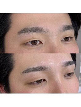 サッシーラッシュ(SASSY LASH)/美眉WAX+眉メイク+毛量調整