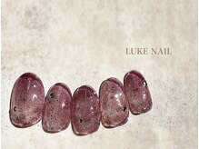 ルークネイル 恵比寿店(LUKE NAIL)/【トレンド】マグネットマーブル