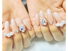 ラックス 神戸元町(LAX)/グラデーションストーンネイル