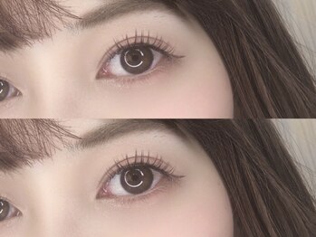 アイクイック 新宿 新宿駅西口店(Ai Quick)/ブラウンフラットラッシュ/新宿