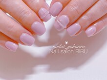 リル(RIRU)/梅雨ネイル/クリアリングネイル