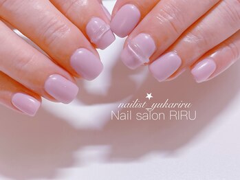 リル(RIRU)/梅雨ネイル/クリアリングネイル
