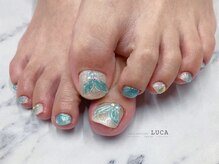 ネイルアトリエルカ(nail atelier LUCA)/M-370 大人人魚のしっぽネイル