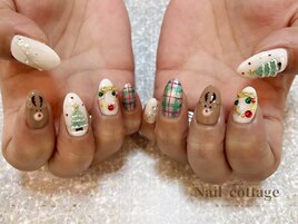 Xmas nail &nbsp;￥15400