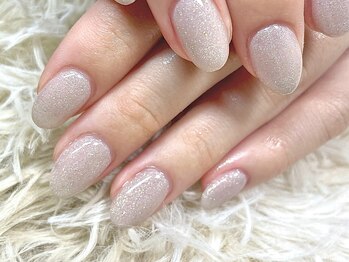 シピ ネイル(Chipi Nail)/きらきらホワイトワンカラー