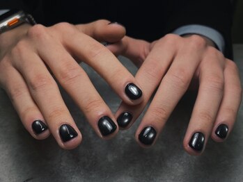 オムネイル 渋谷(HOMME NAIL)/マグネットネイル ¥6.600