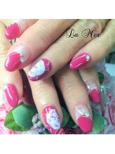 ネイルサロンラメール(La Mer)/エレガントフラワーネイル