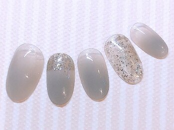 ピーチポット/【上品シンプルアート付7900円】