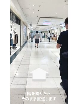 チャージ 新宿店/JR新宿駅からの道案内【12】