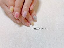 ホワイトネイル(WHITE NAIL)/チークネイル/持ち込み