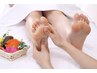 【足のむくみ一瞬で解放】足湯付き足ツボ30分¥3600