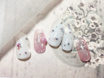 ハッピービューティー(Happy Beauty)/押し花デザイン