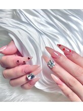 ディーエヌネイルサロン(d’n nailsalon)/pink 