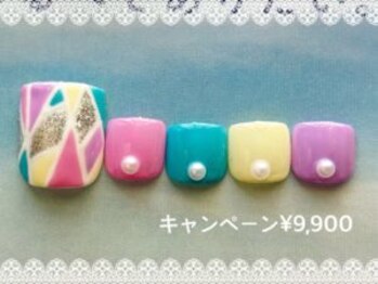 シーエスネイル 元住吉店(CS NAIL)/♪5.6月キャンペーン ￥9900