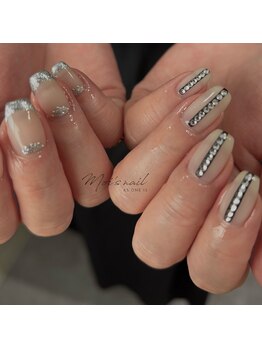 モワズネイル(moi's nail AS ONE IS)/line stone