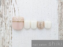 シキ 平塚(shiki)/FOOTニュアンスネイル ￥6800
