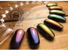 ブルージャムネイル(BLUE.JAM.nail)/新色ミラーネイル