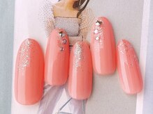ネイルサロンフォーユー(for u)/キラキラネイル￥5980