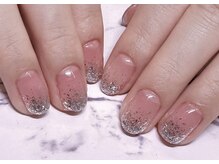 アルーシェ 平井(Alushe)/うる艶シルバーラメグラデ