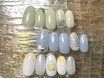 グリッター(GLITTER)の写真/ネイル画像持ち込み◎オフィスネイル～トレンドネイルまで!季節でネイルをチェンジ☆【定額ネイル¥5500～】