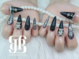 マットブラックネイル