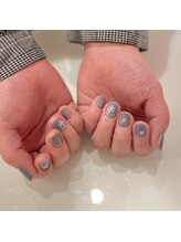 フィオーレ(fiore)/くすみブルー ぷるマグ&雪の結晶