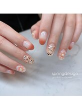 エンズネイル(O’s nail)/ぷっくりフラワー