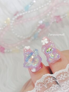 ファラウェイネイル(Faraway nail)/シールネイル人気☆