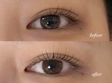 コルテアイ(CoRte.eye)/【まつ毛パーマ】Before/After