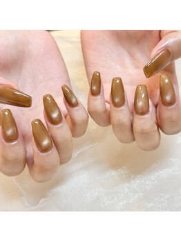 アイラッシュサロンアールツー(eyelash salon R2)/マグネット　うるちゅるネイル