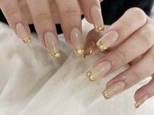 ミエレ(miele)/ロングゴールドミラーフレンチ