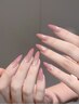 Ins人気上昇！マグネットカラーグラデーションネイル【初回オフ無料】￥7700