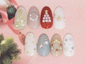 ネイルサロン アビー グランデュオ蒲田店(abbie)/クリスマスアート☆