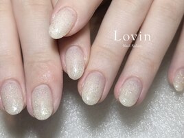 【パラジェル】キラキラネイル