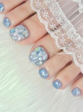 ファラウェイネイル(Faraway nail)/しきつめネイル☆