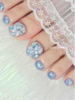 ファラウェイネイル(Faraway nail)/しきつめネイル☆