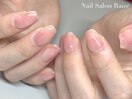 桃ネイル/ちゅるんネイル