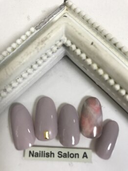 ネイリッシュサロン エー(Nailish Salon A)/2016冬 ニュアンスネイル