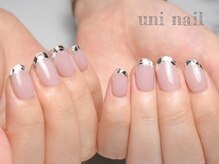 ユニネイル(uninail)/ガラスフレンチ