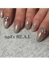ネイルズリアル 倉敷(nail's RE.A.L)/ラメグラ