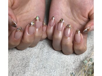 ネイリュー 田中店(naiLiu)/シェルフレンチネイル