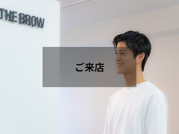 ザ ブロウ 表参道 渋谷(THE BROW)/眉毛の施術工程１［眉毛］