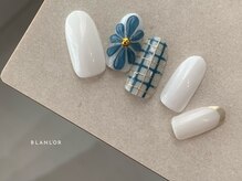 ブランロール 中目黒店(Blanl'or)/ぷっくりフラワー×チェック