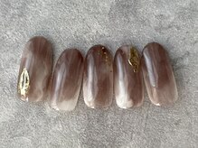 エムドットネイル 池袋(m.nail)/ブラウンシアーニュアンス