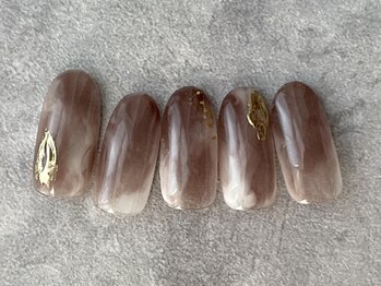 エムドットネイル 池袋(m.nail)/ブラウンシアーニュアンス