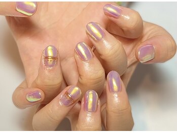 オーロラネイル♪