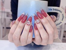 キナ(KINA)/12/18　ベース1色ガラスフレンチ