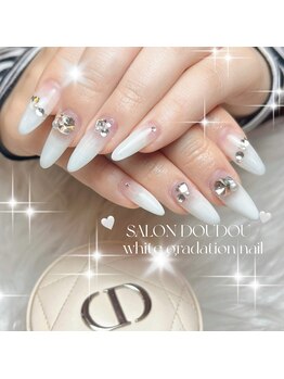 ホワイトグラデーション