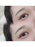 《再来》まつげパーマ＋眉waxスタイリング【間引き有】¥8000